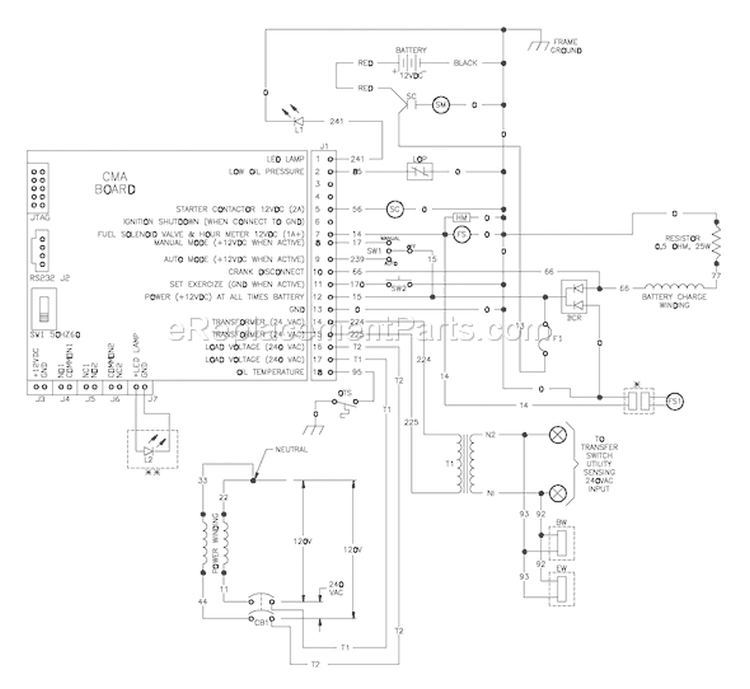 Page F Diagram and Parts List for 1938-0  Briggs and Stratton Generator